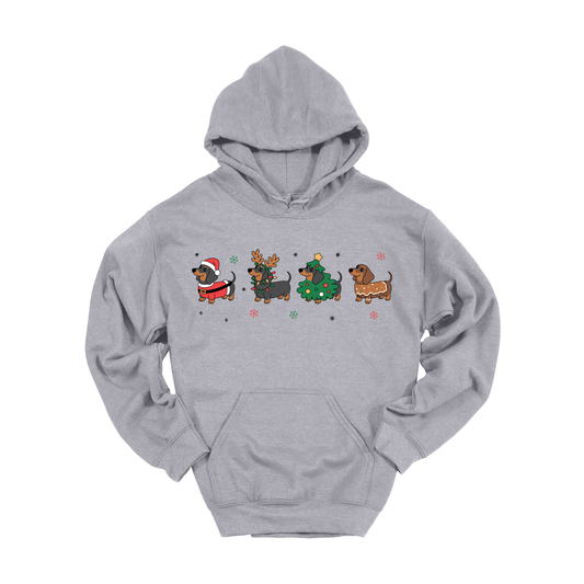 DOXIE CHRISTMAS HOODIE