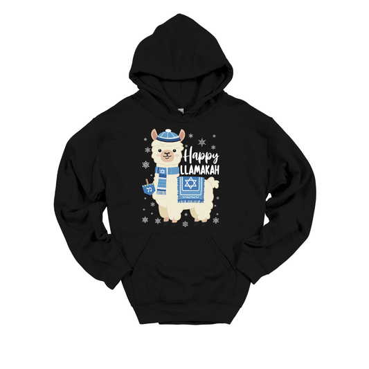 HAPPY LLAMAKAH HOODIE