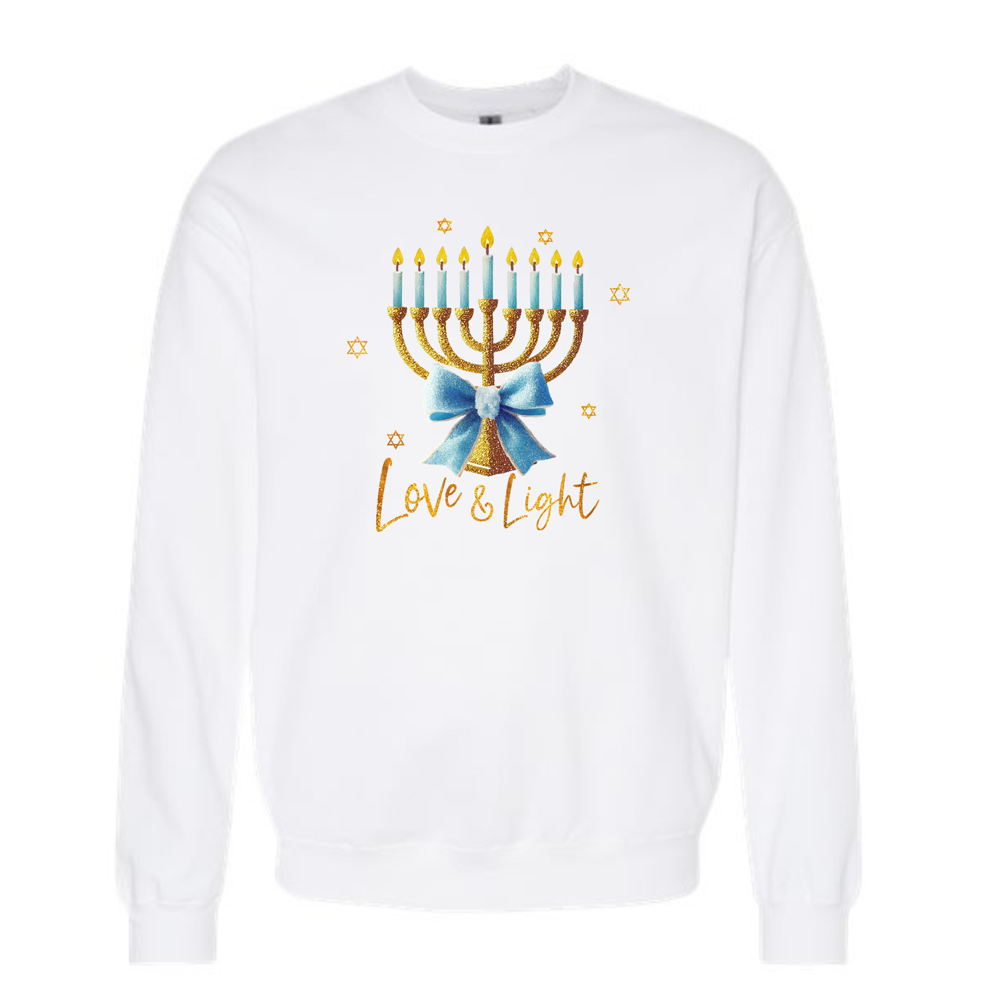 LOVE & LIGHT CREWNECK SWEATSHIRT