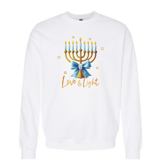 LOVE & LIGHT CREWNECK SWEATSHIRT