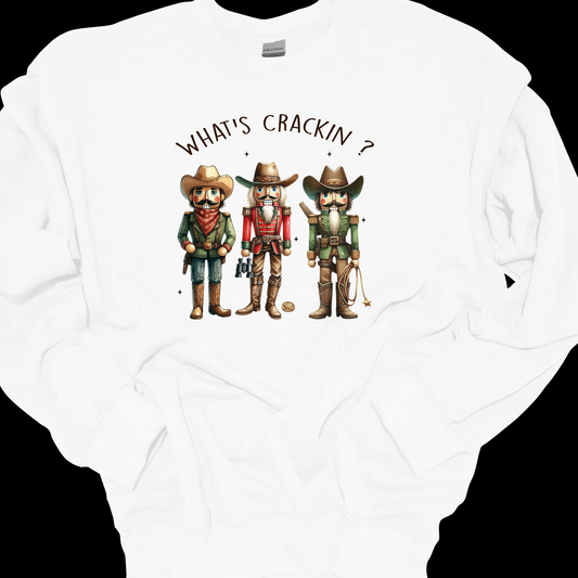 WHAT'S CRACKIN? CREWNECK