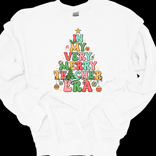 IN MY TEACHER ERA (CHRISTMAS) CREWNECK