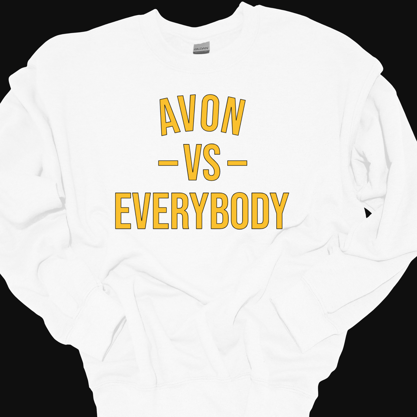 YELLOW AVON VS EVERYBODY CREWNECK