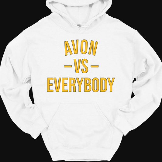 YELLOW AVON VS EVERYBODY HOODIE