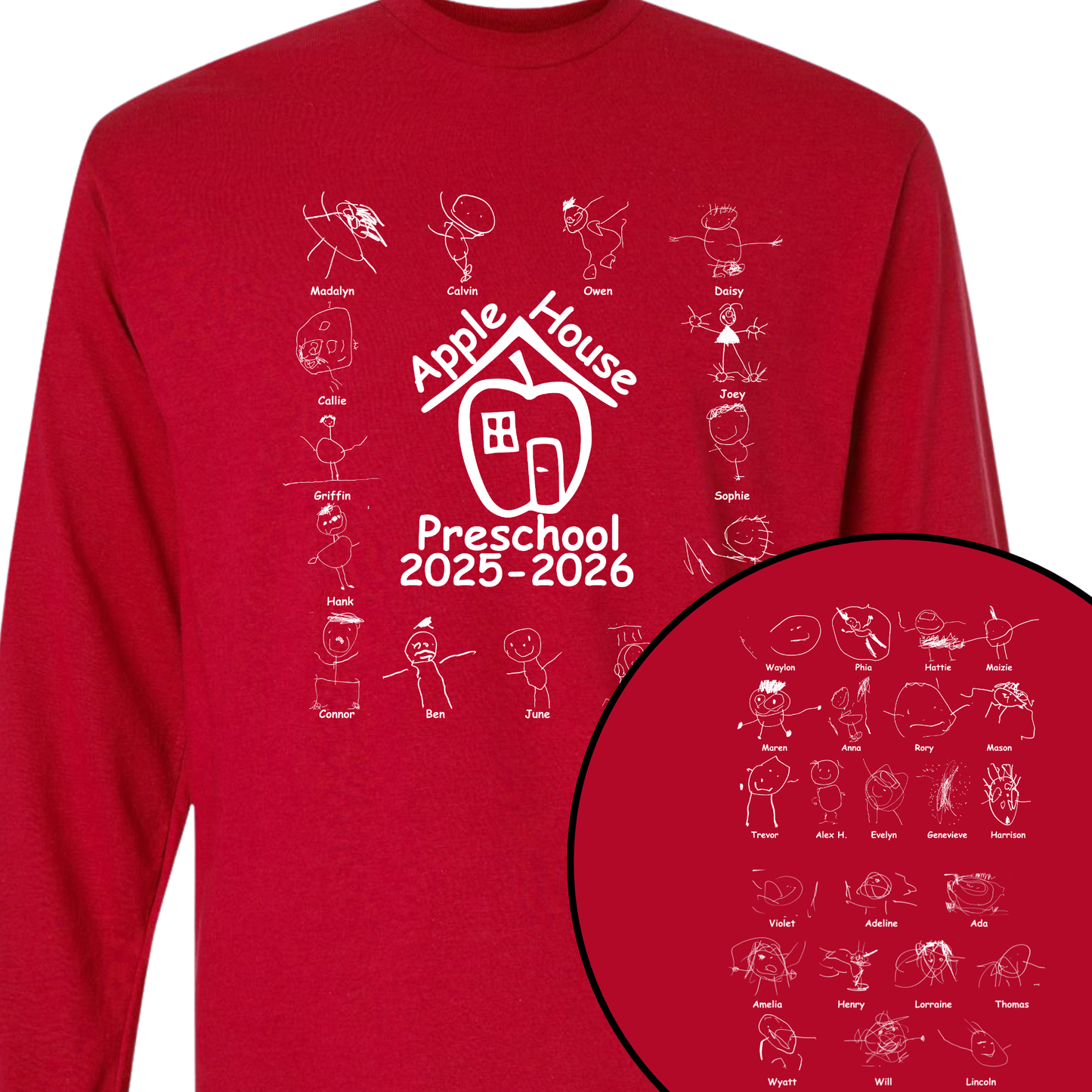APPLE HOUSE LONG SLEEVE