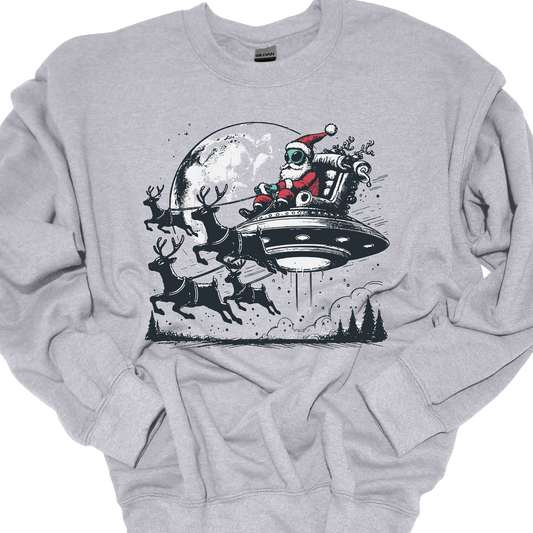 ALIEN SANTA CREWNECK