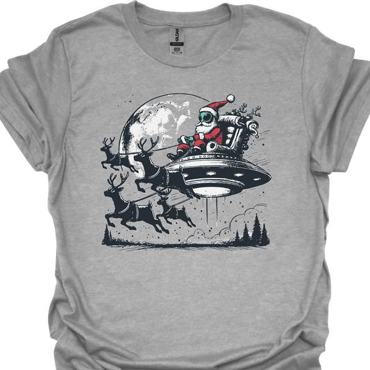 ALIEN SANTA TSHIRT