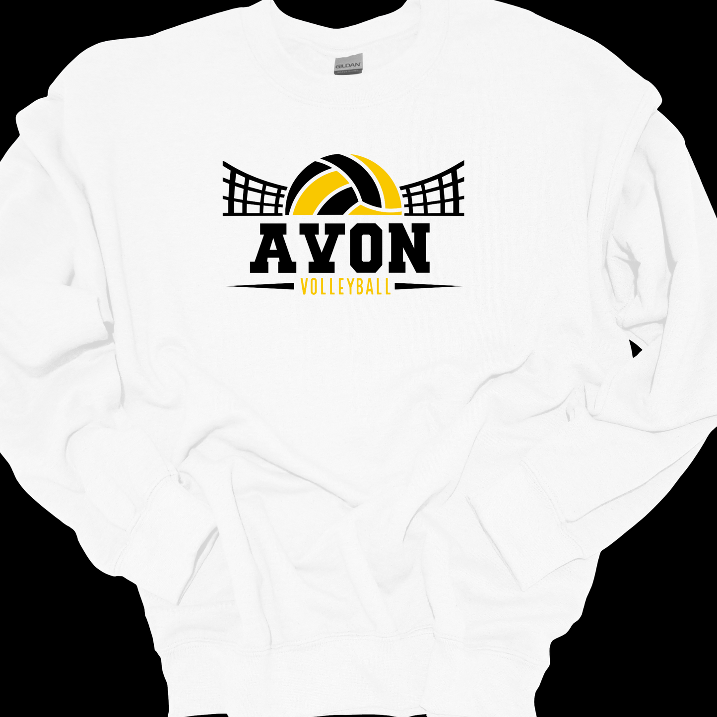 AVB HALF BALL W NET CREWNECK