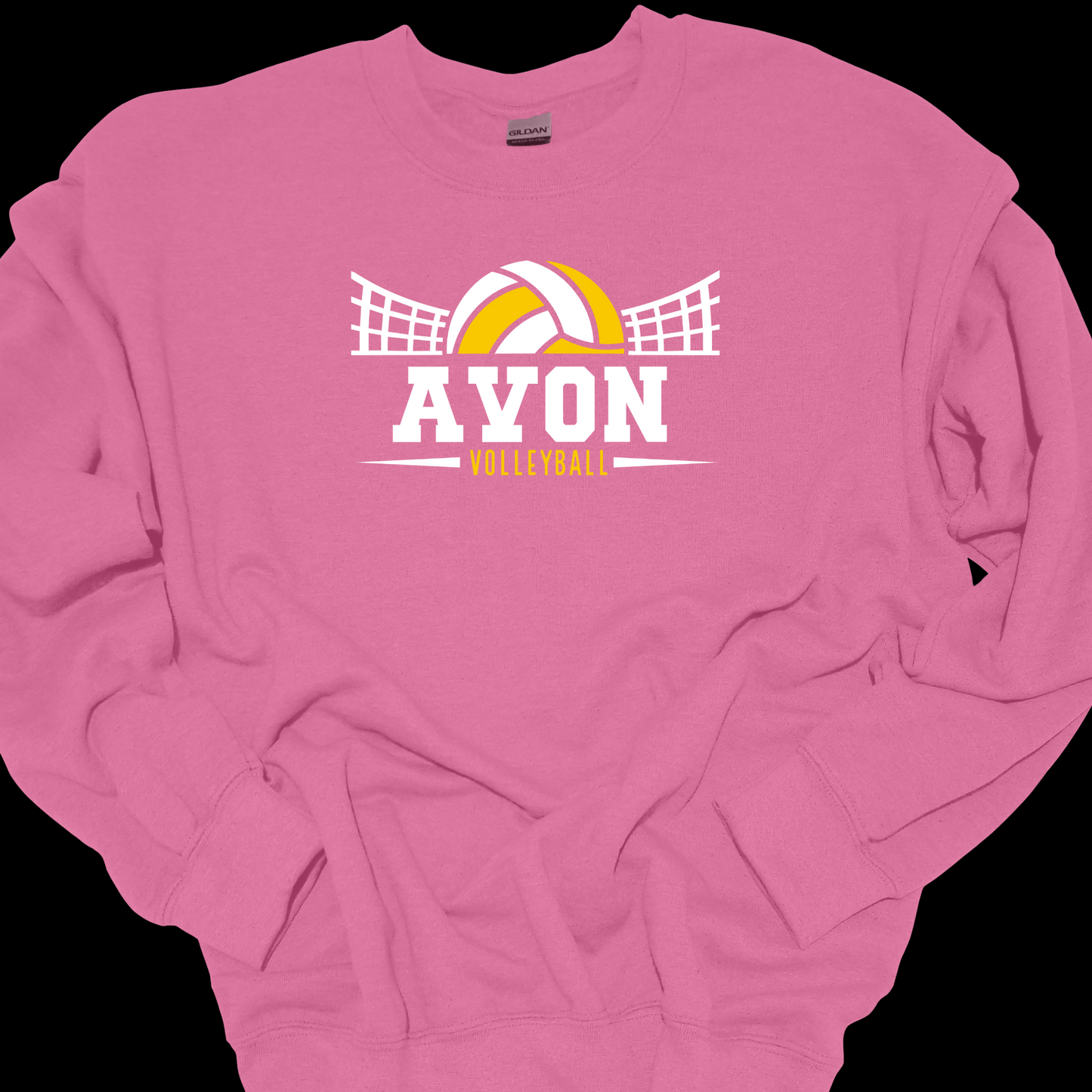 AVB HALF BALL W NET CREWNECK