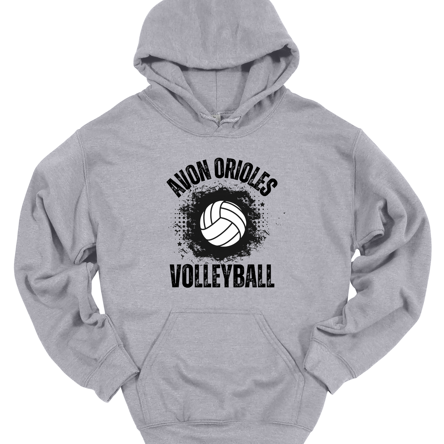 AVON ORIOLES VOLLEYBALL POPART HOODIE