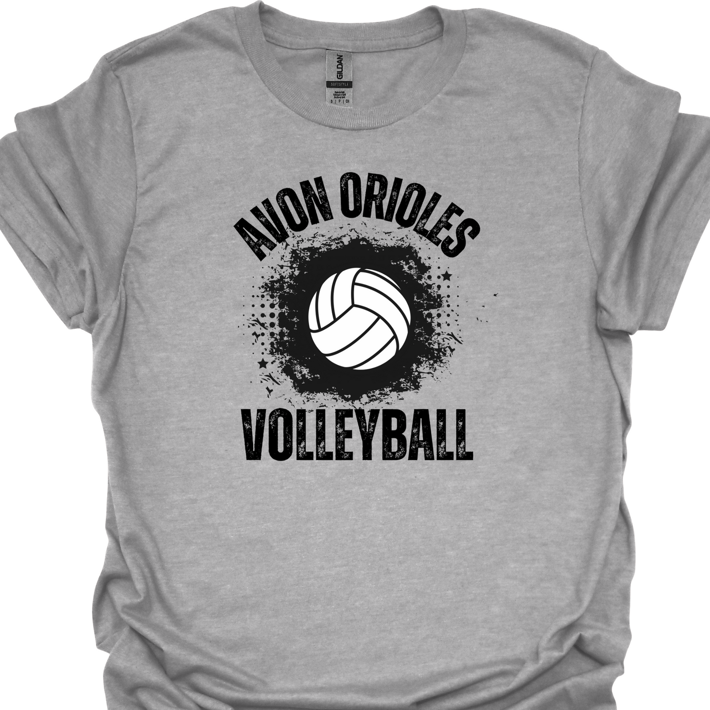 AVON ORIOLES VOLLEYBALL POPART TSHIRT