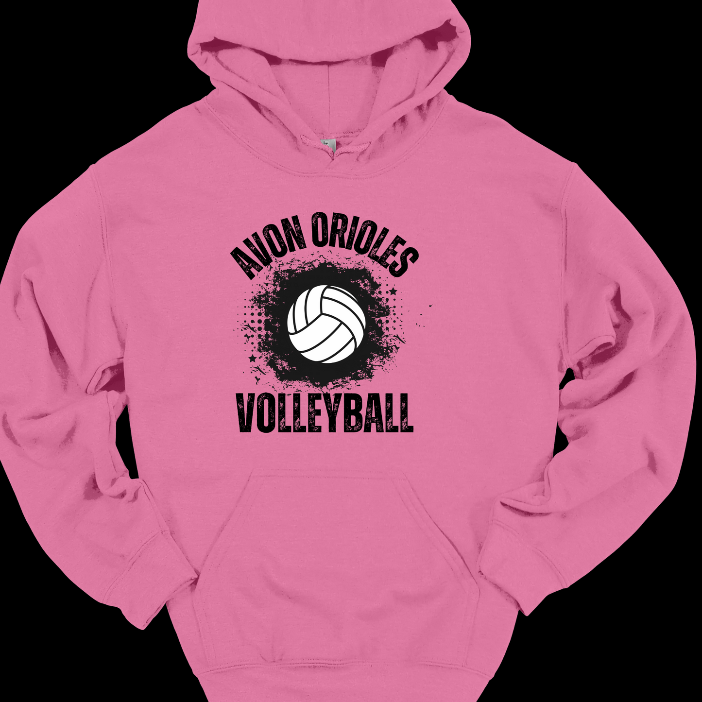 AVON ORIOLES VOLLEYBALL POPART HOODIE