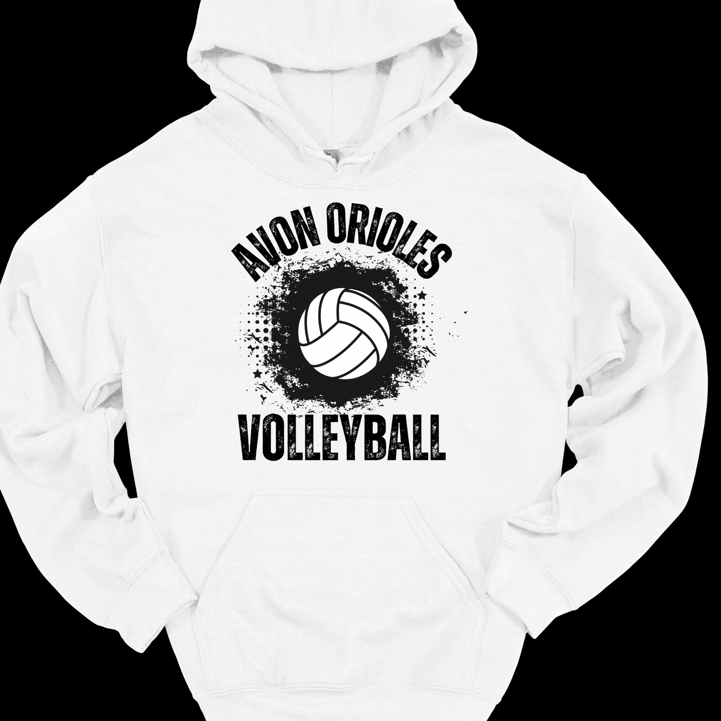 AVON ORIOLES VOLLEYBALL POPART HOODIE