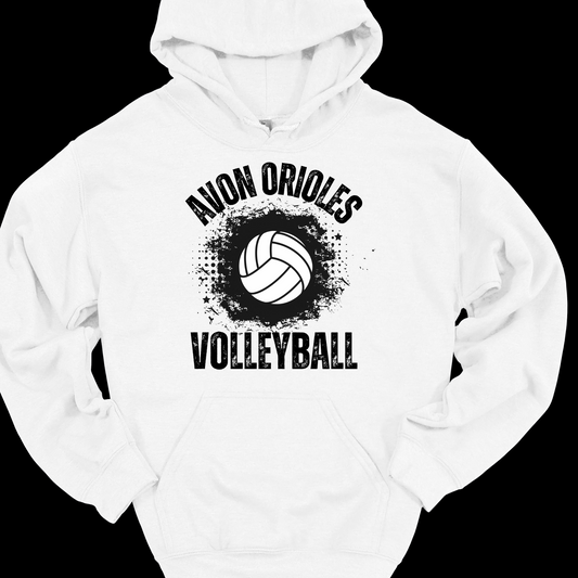 AVON ORIOLES VOLLEYBALL POPART HOODIE