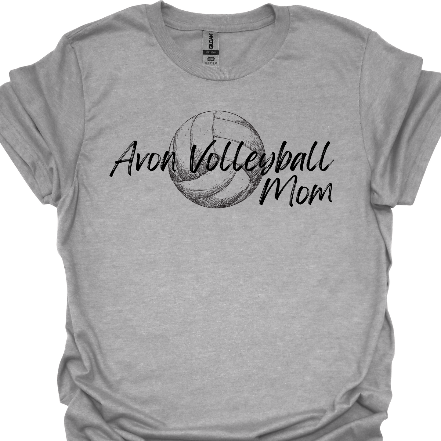 AVON VOLLEYBALL MOM SKETCH TSHIRT