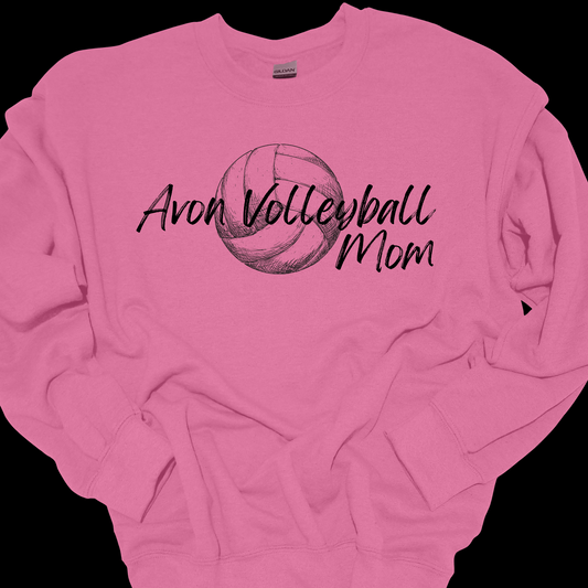 AVON VOLLEYBALL MOM SKETCH CREWNECK