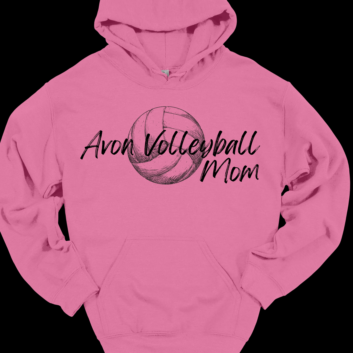 AVON VOLLEYBALL MOM SKETCH HOODIE