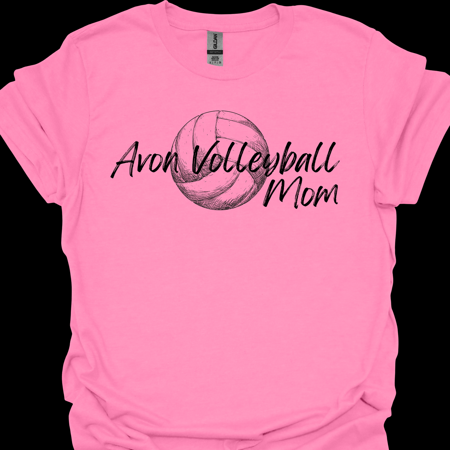 AVON VOLLEYBALL MOM SKETCH TSHIRT