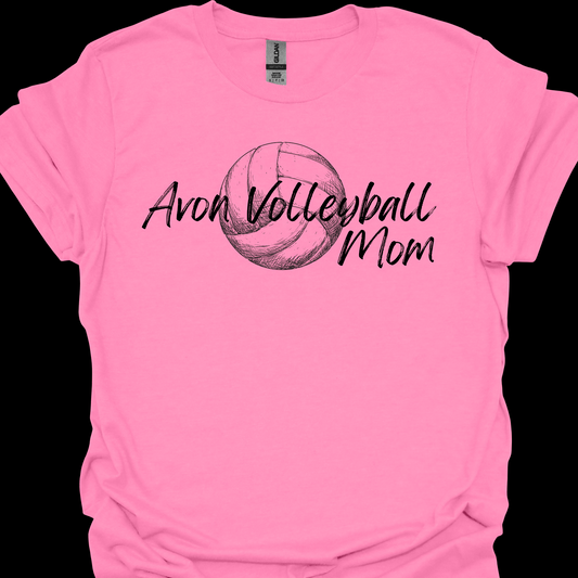 AVON VOLLEYBALL MOM SKETCH TSHIRT