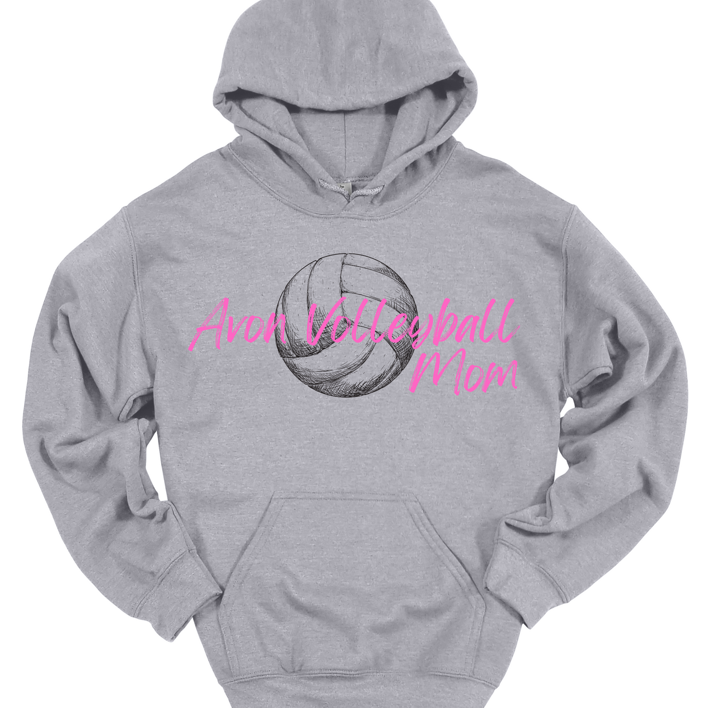 AVON VOLLEYBALL MOM SKETCH HOODIE