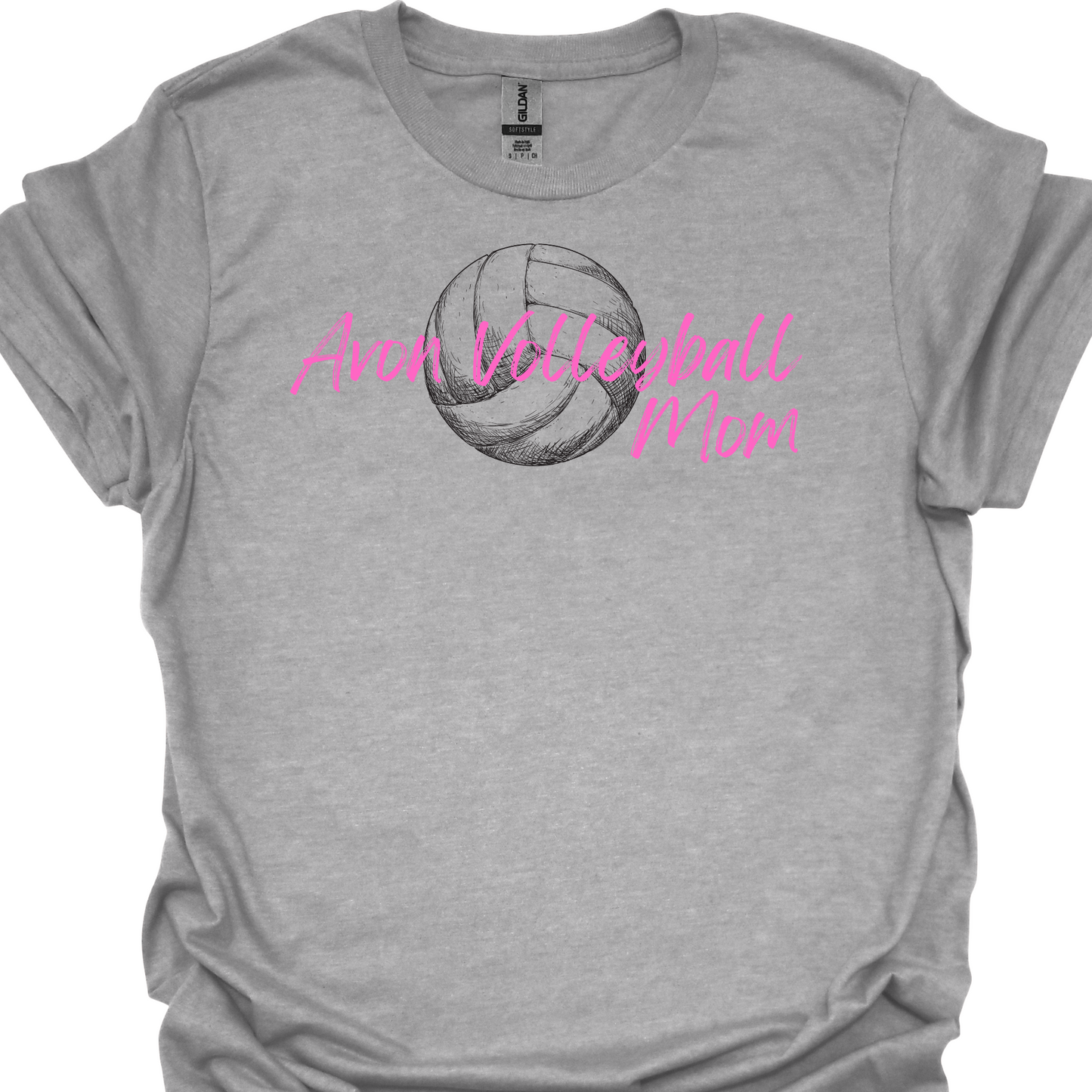 AVON VOLLEYBALL MOM SKETCH TSHIRT