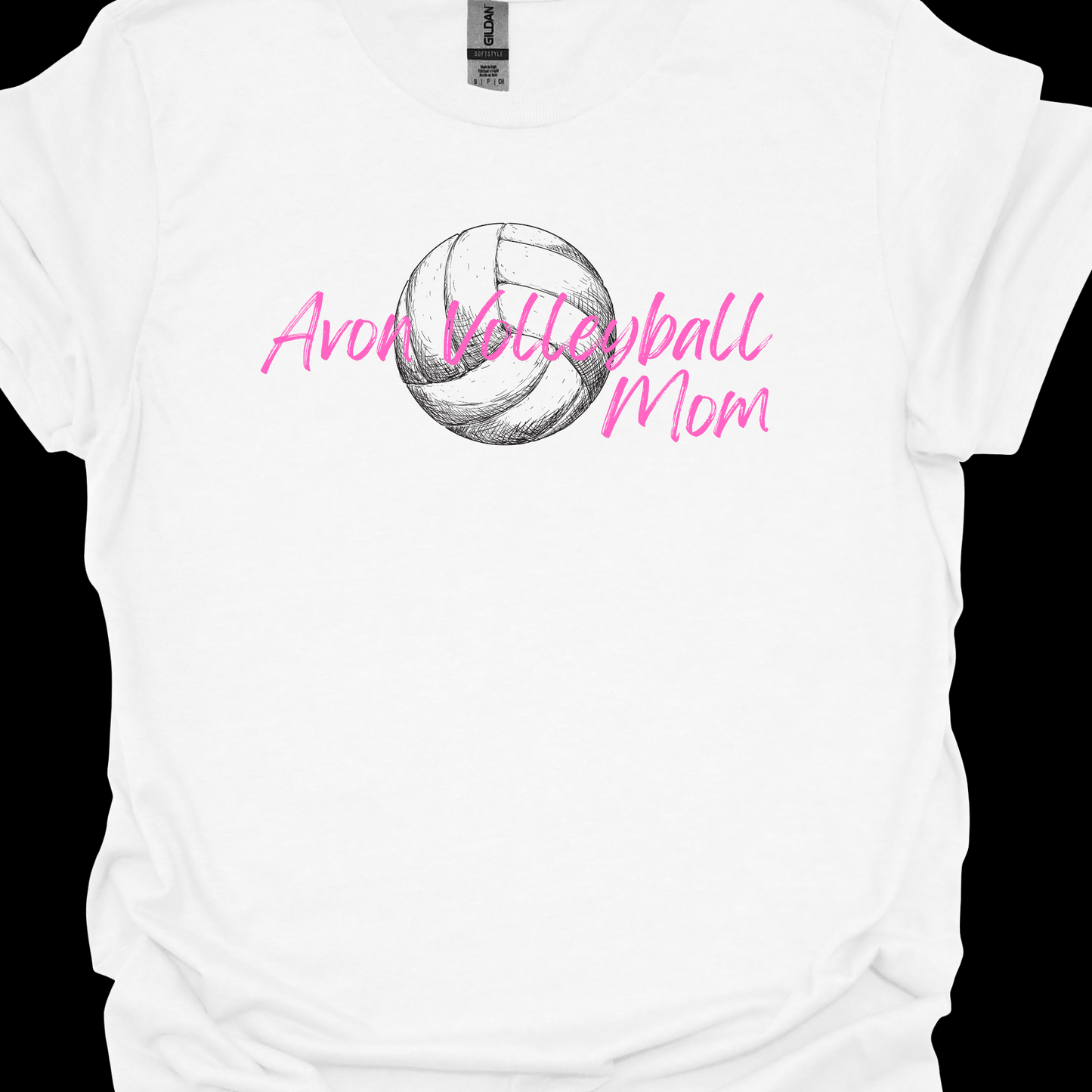 AVON VOLLEYBALL MOM SKETCH TSHIRT