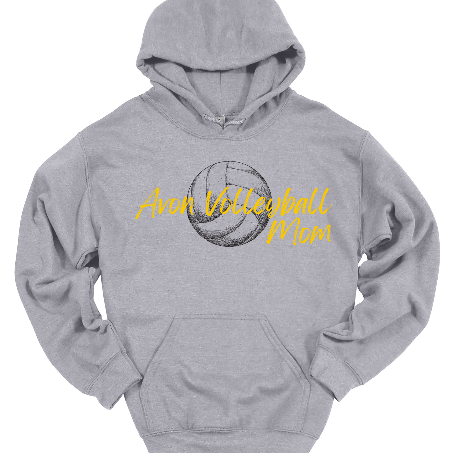 AVON VOLLEYBALL MOM SKETCH HOODIE