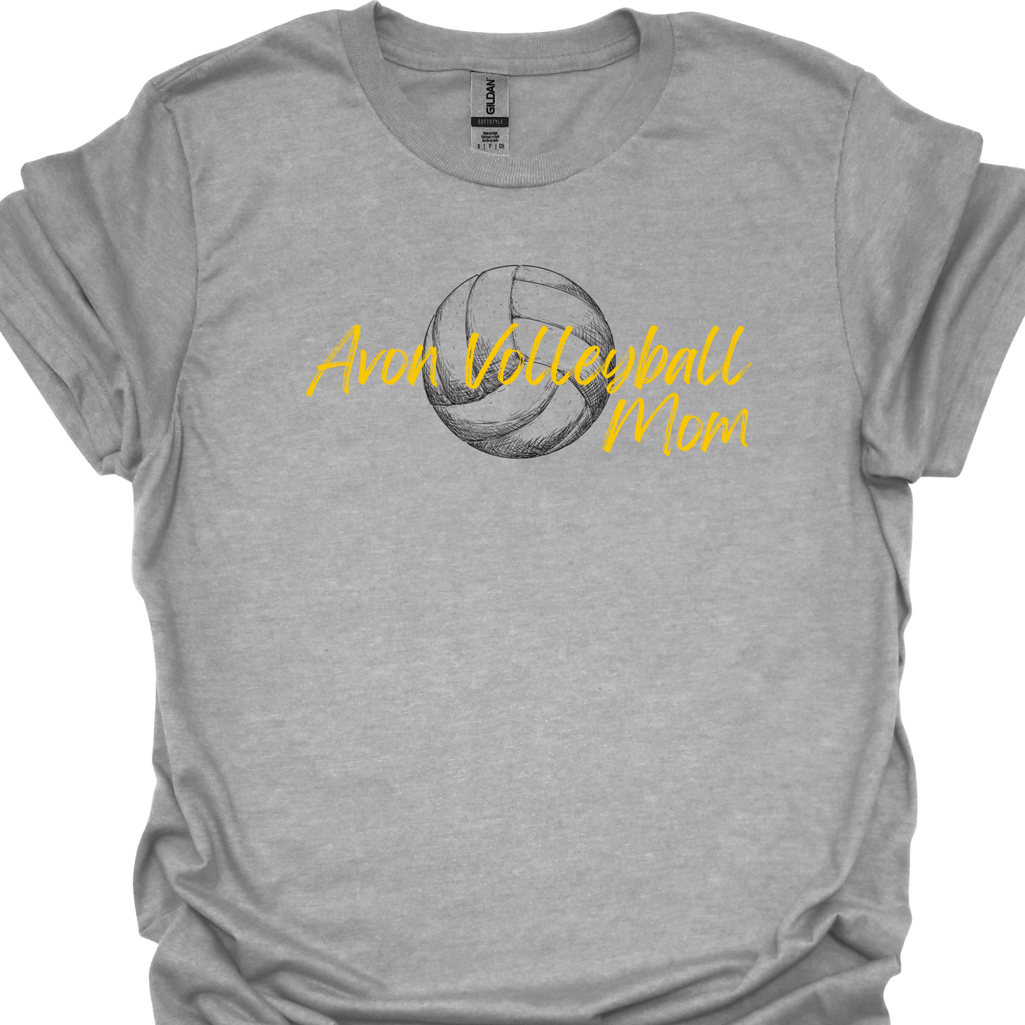 AVON VOLLEYBALL MOM SKETCH TSHIRT