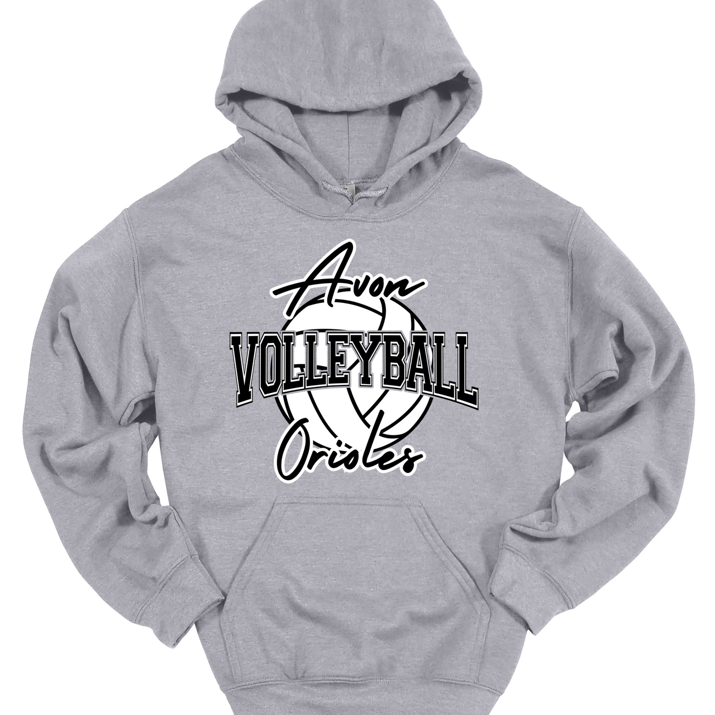 AVON ORIOLES VOLLEYBALL 3 HOODIE