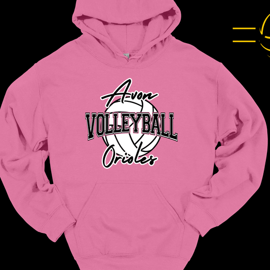 AVON ORIOLES VOLLEYBALL 3 HOODIE