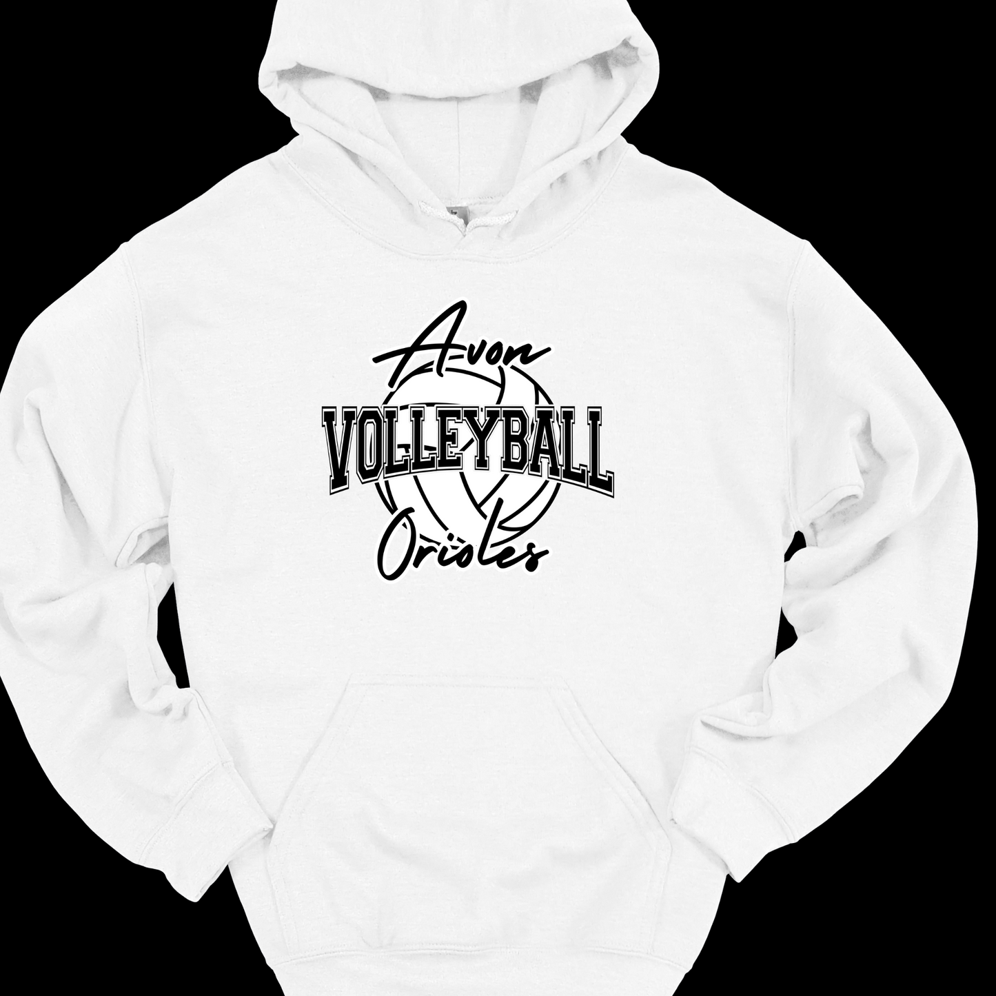 AVON ORIOLES VOLLEYBALL 3 HOODIE