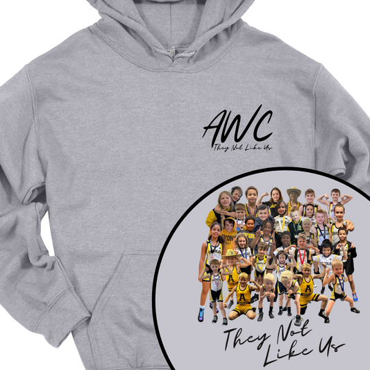 AWC "KIDS CLUB" THEY NOT LIKE US HOODIE