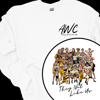 AWC "KIDS CLUB" THEY NOT LIKE US CREWNECK