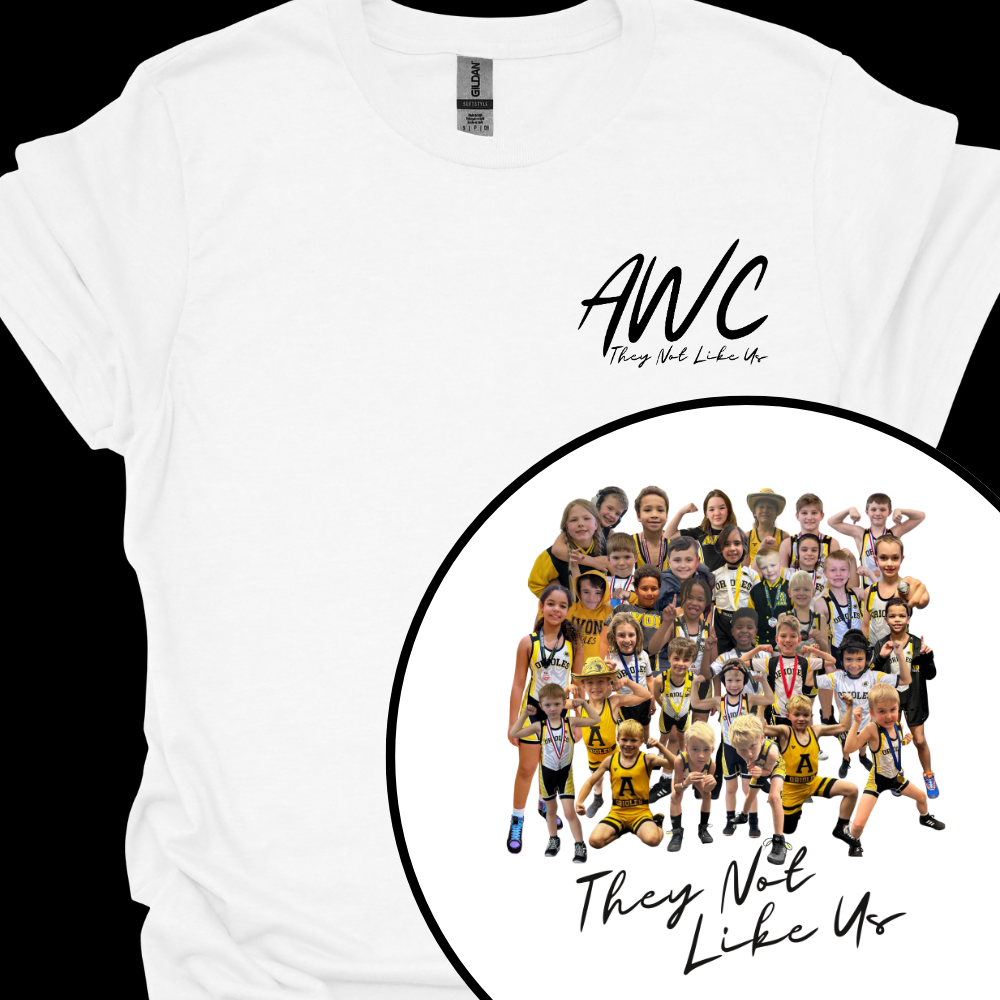 AWC "KIDS CLUB" THEY NOT LIKE US TSHIRT