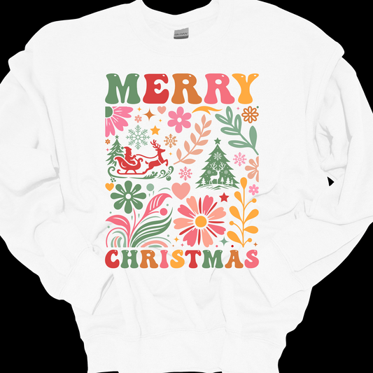BOHO CHRISTMAS CREWNECK