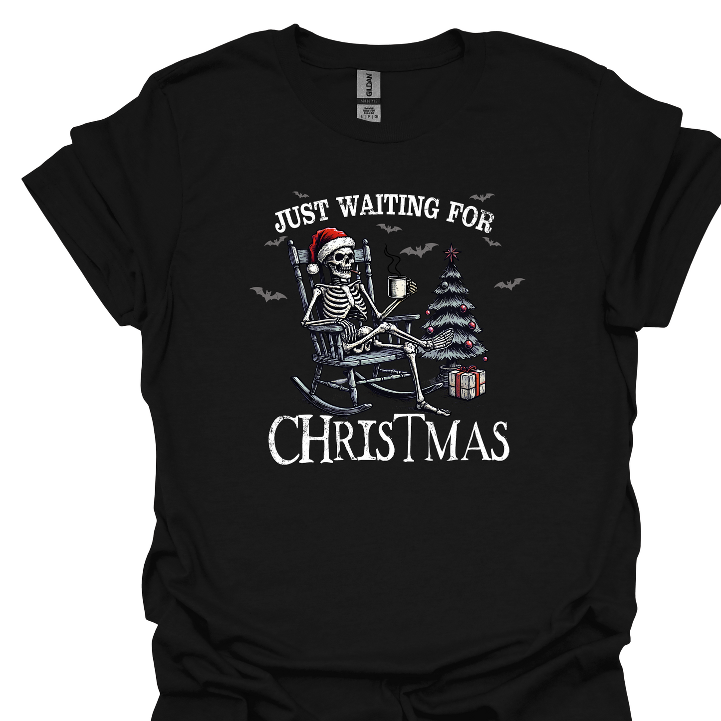 JUST WAITING ON CHRISTMAS TSHIRT