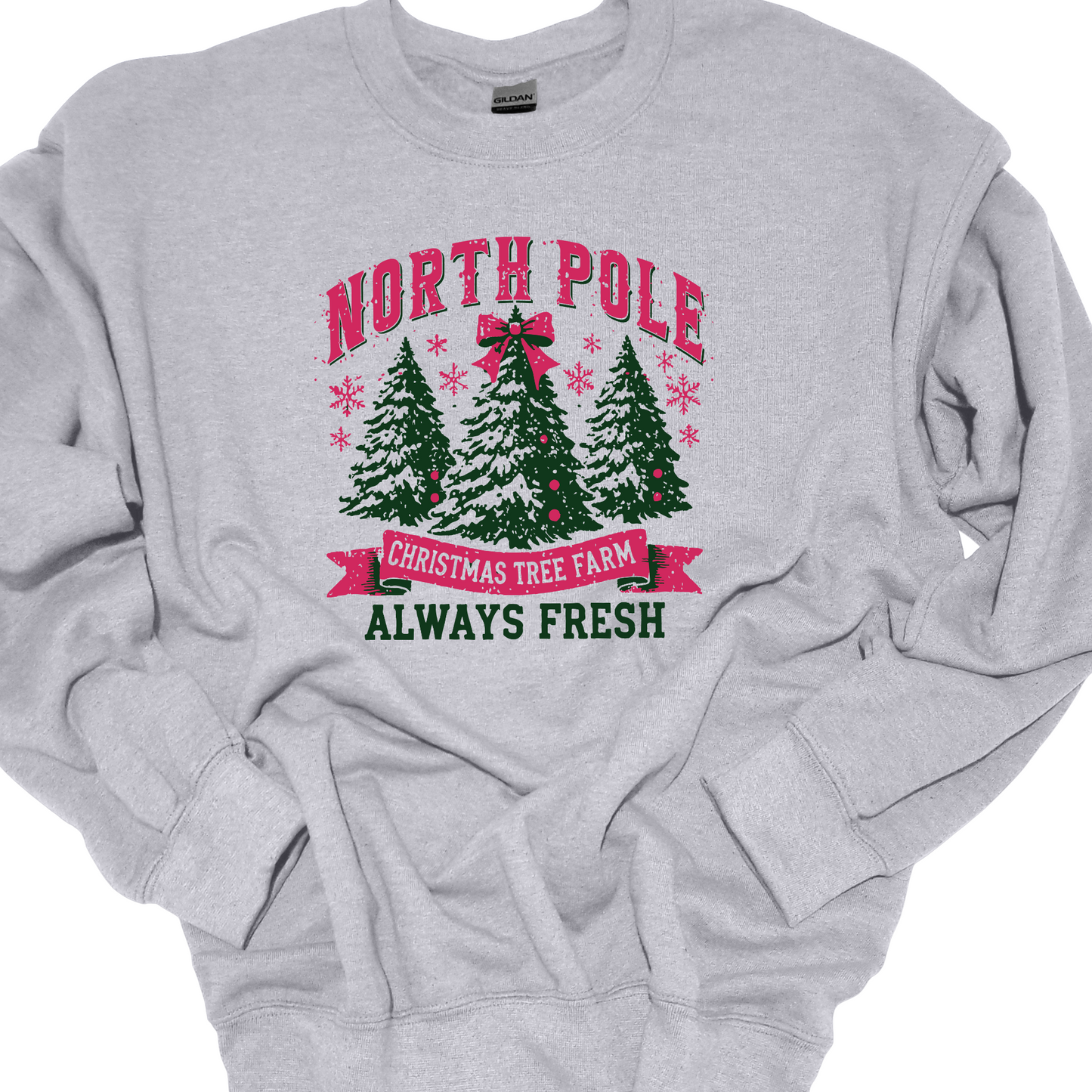 NP CHRISTMAS TREE FARM CREWNECK