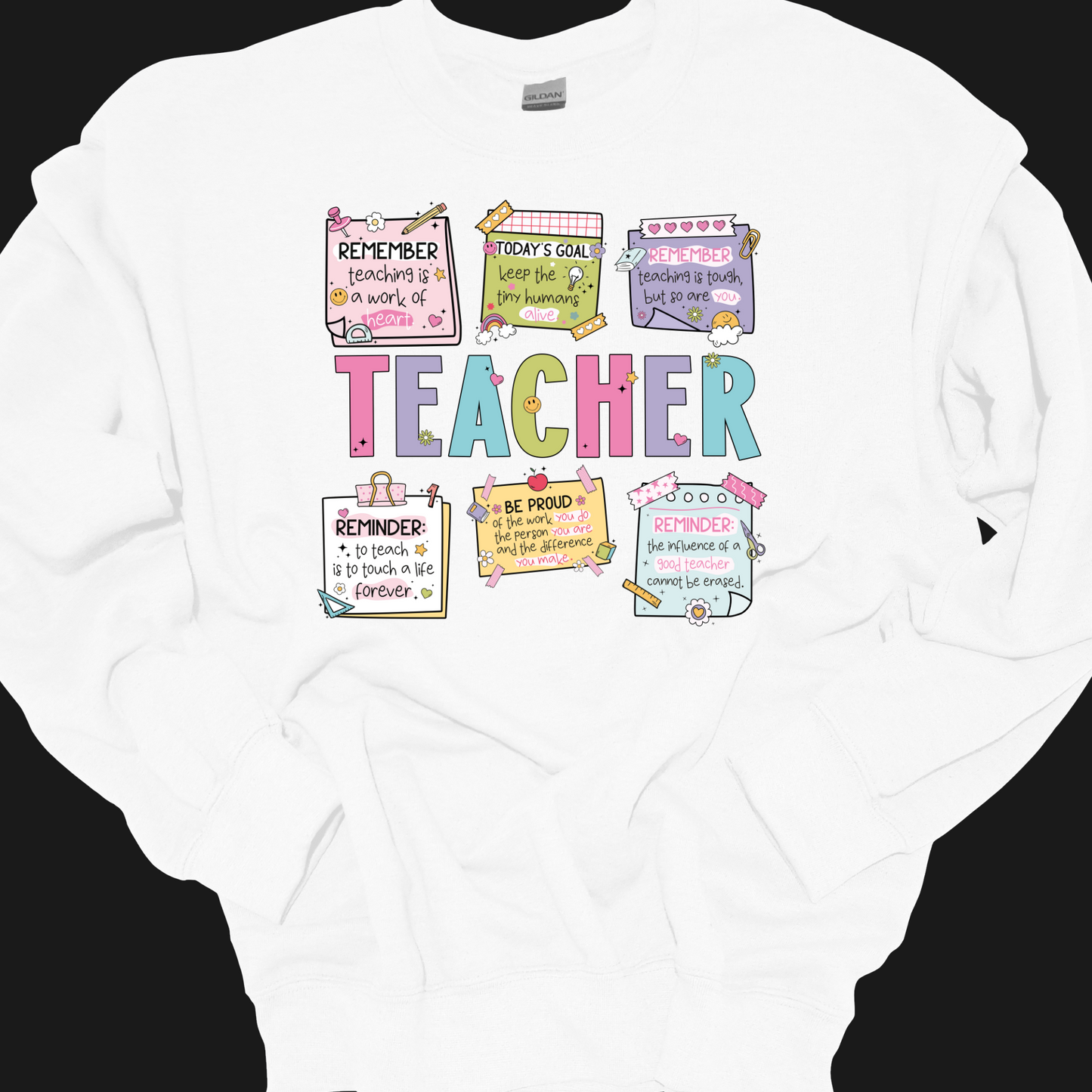 TEACHER NOTES CREWNECK