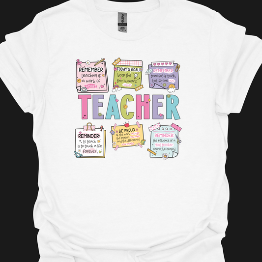 TEACHER NOTES TSHIRT