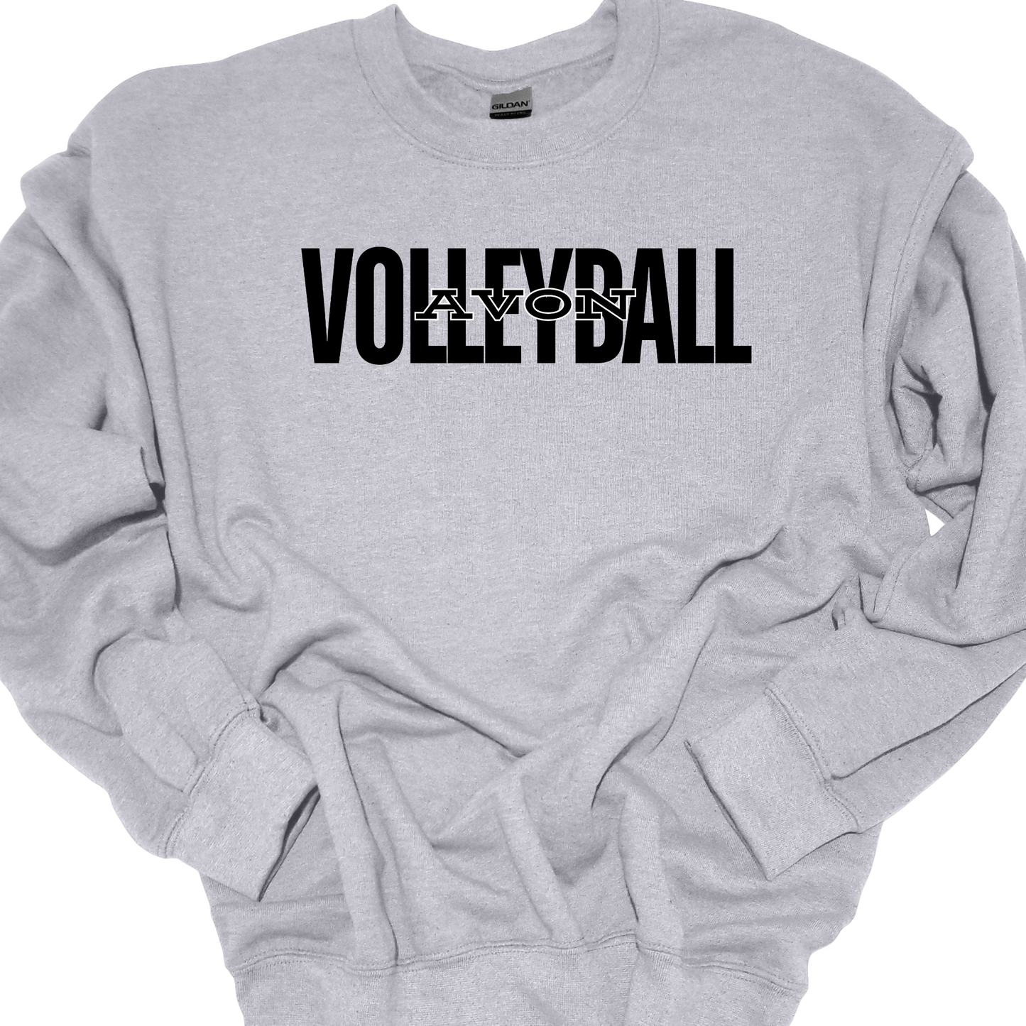 (BLACK) AVON VOLLEYBALL HOODIE