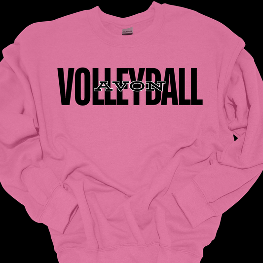 (PINK) AVON VOLLEYBALL CREWNECK