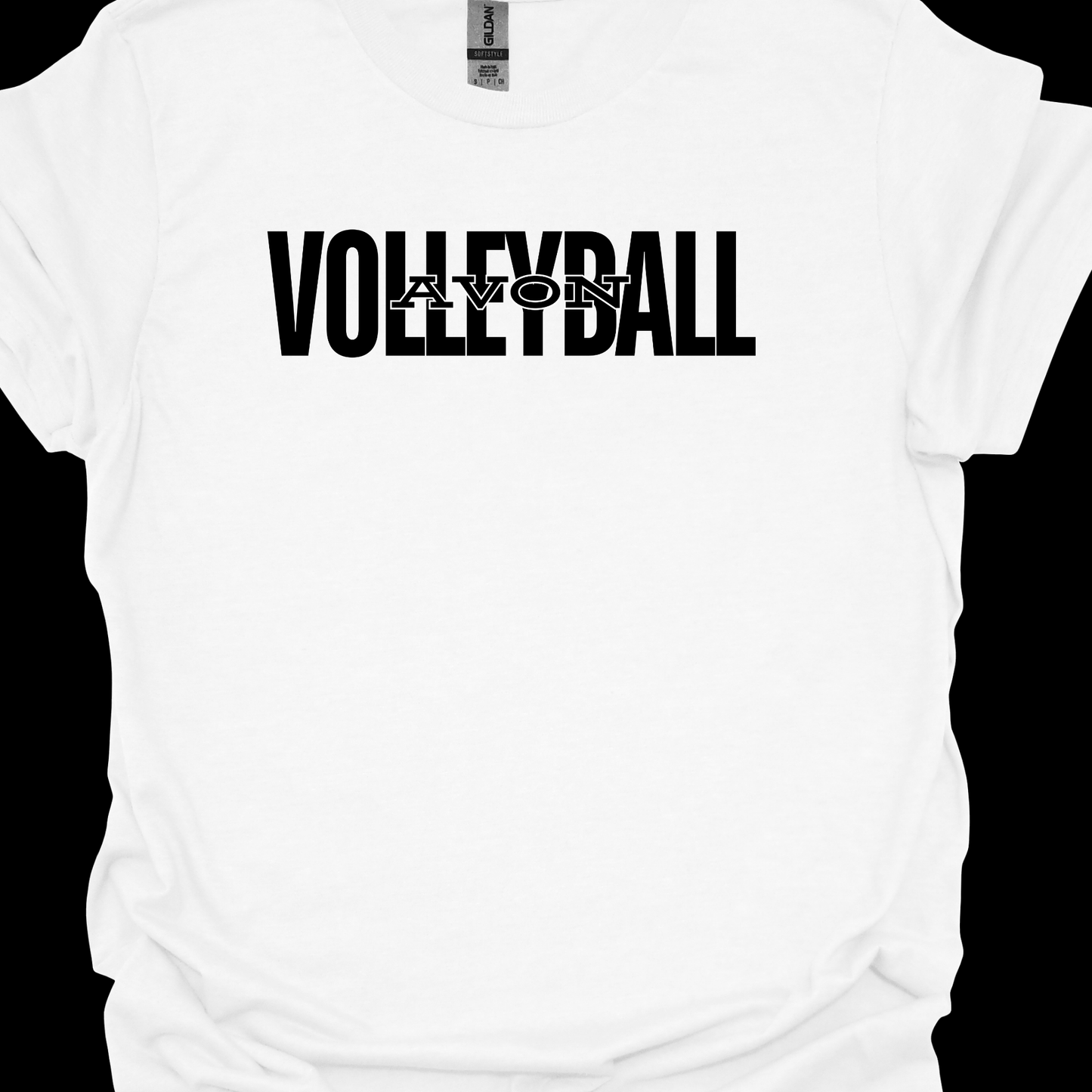 (BLACK) AVON VOLLEYBALL TSHIRT