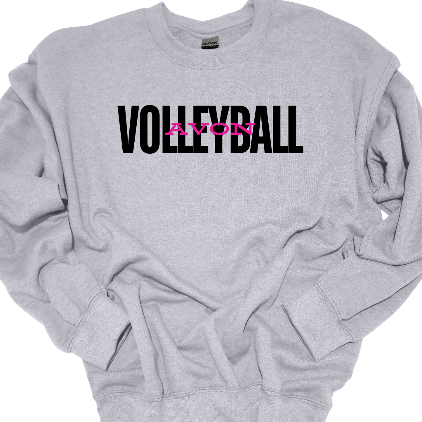 (BLACK) AVON VOLLEYBALL HOODIE