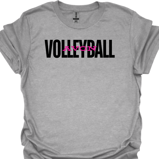 (BLACK) AVON VOLLEYBALL TSHIRT