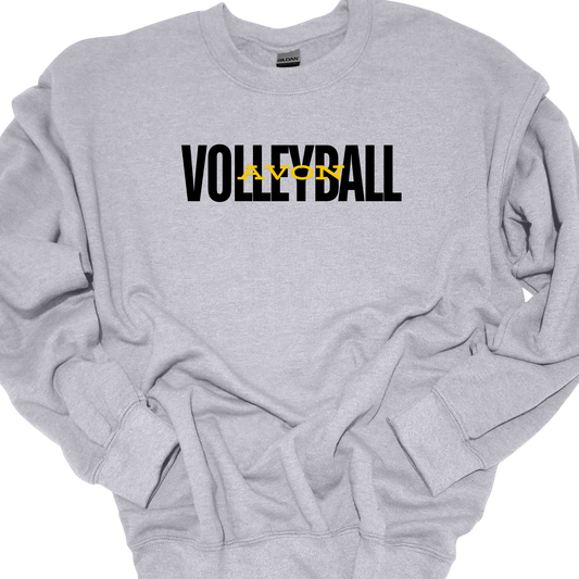 (BLACK) AVON VOLLEYBALL HOODIE