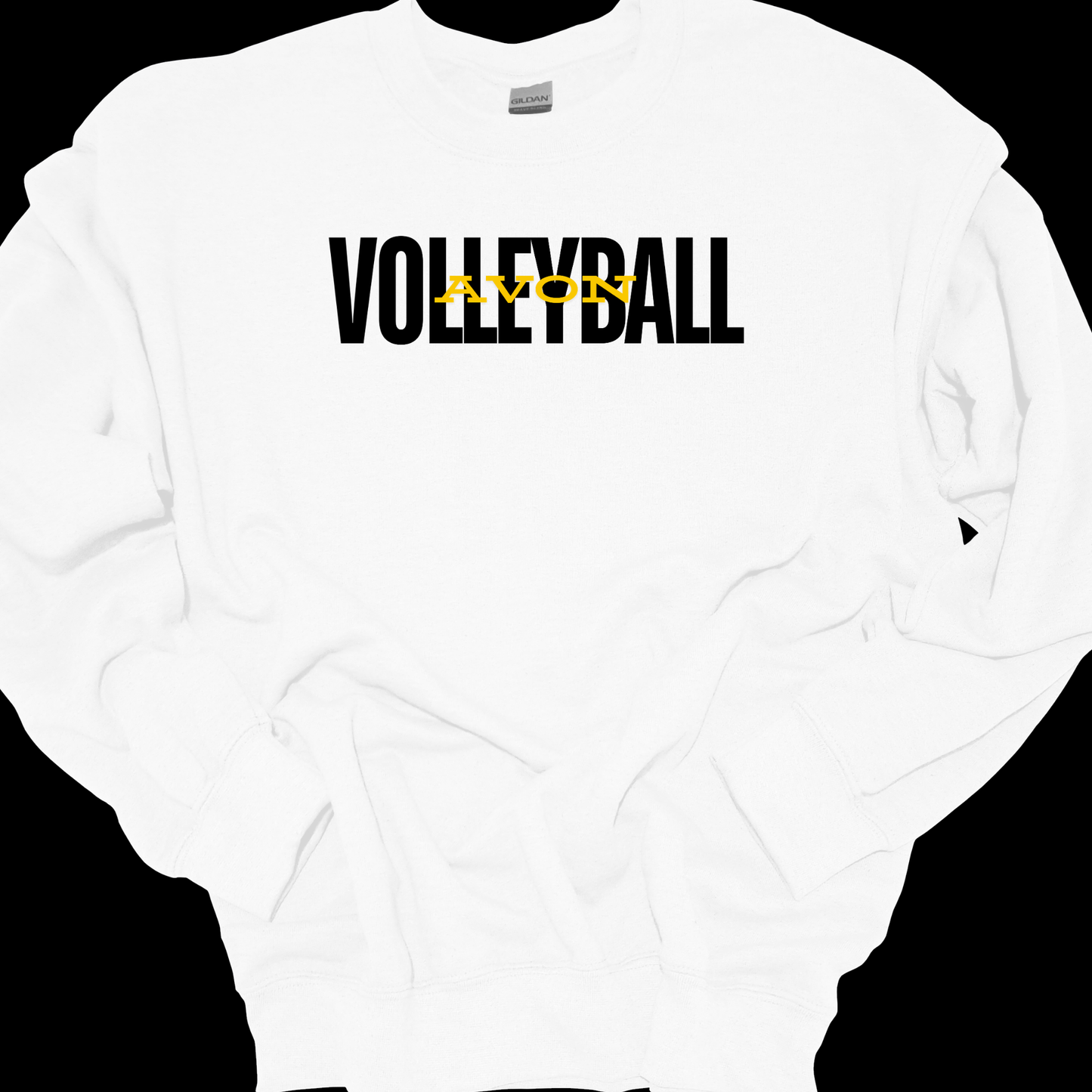 (BLACK) AVON VOLLEYBALL HOODIE