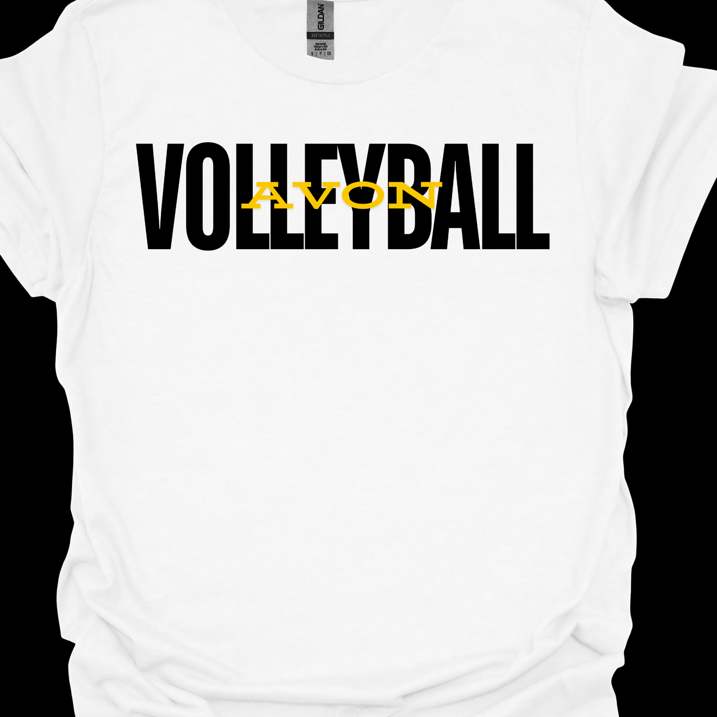 (BLACK) AVON VOLLEYBALL TSHIRT