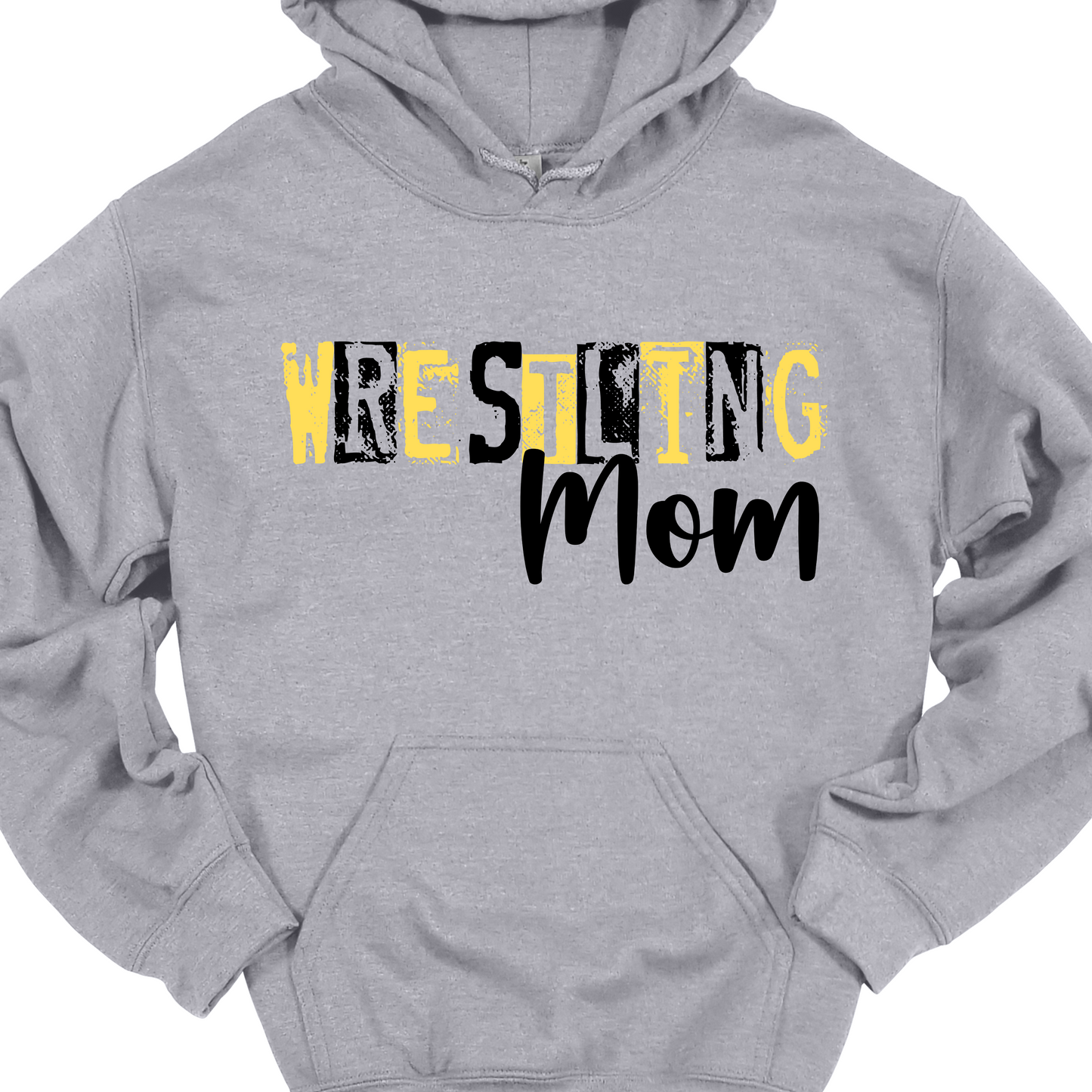 WRESTLING MOM(STAMP) HOODIE