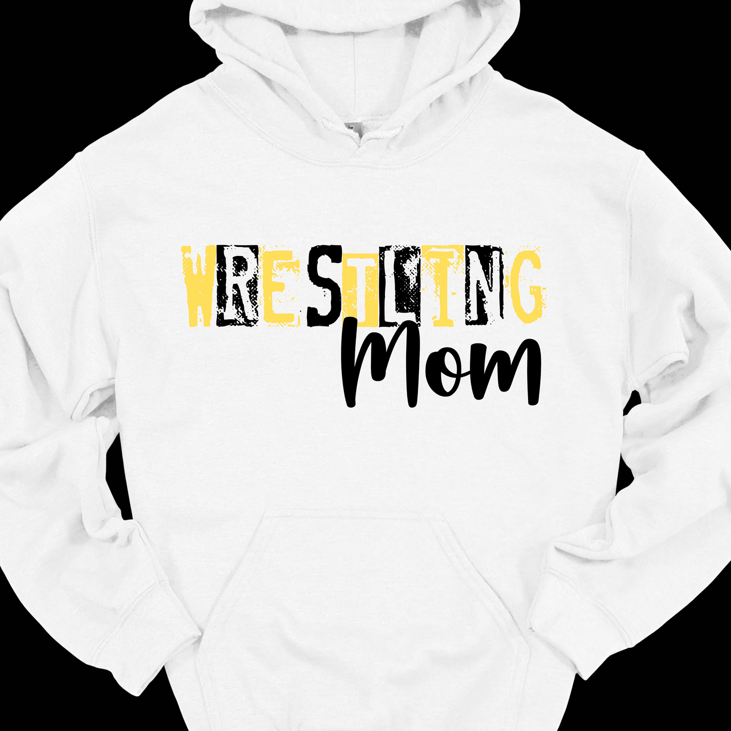 WRESTLING MOM(STAMP) HOODIE